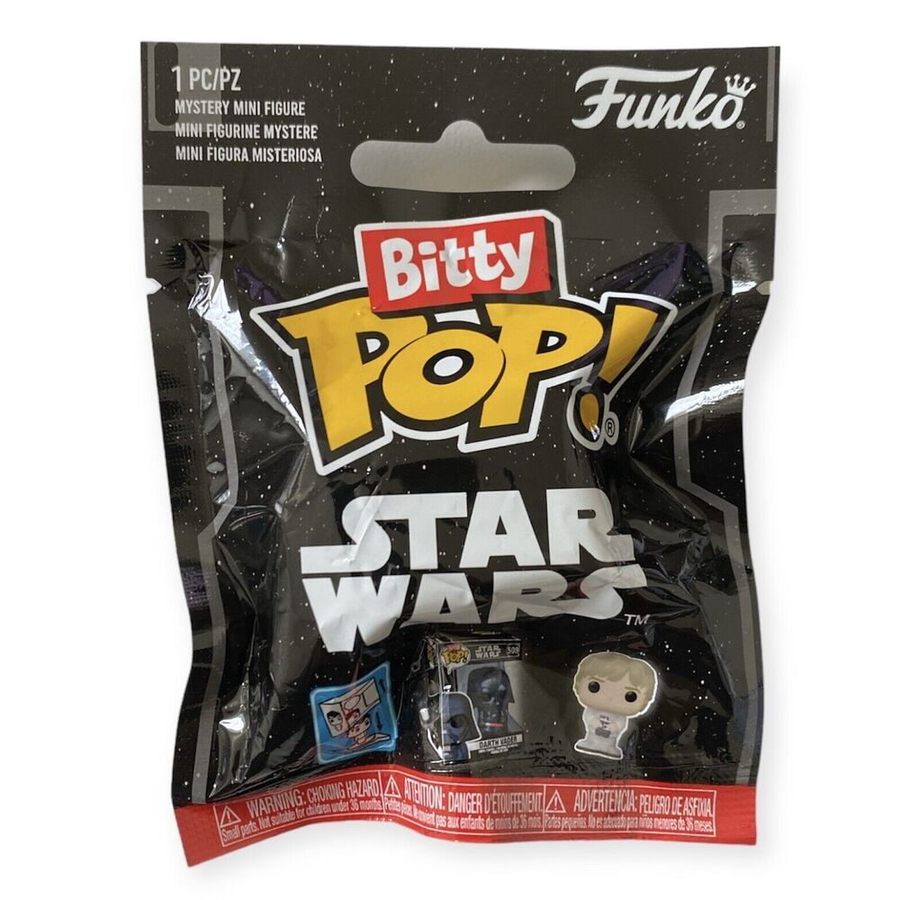 FUNKO STAR WARS Bitty POP Blind Bag Figure Sealed Disney Collectible Toy NEW